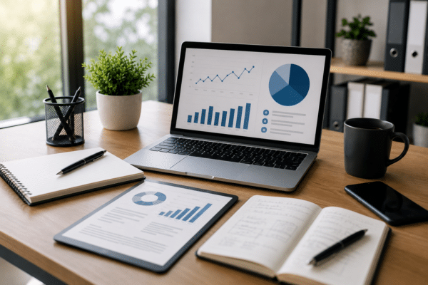 Illustration d’une stratégie SEO et visibilité digitale pour professions libérales